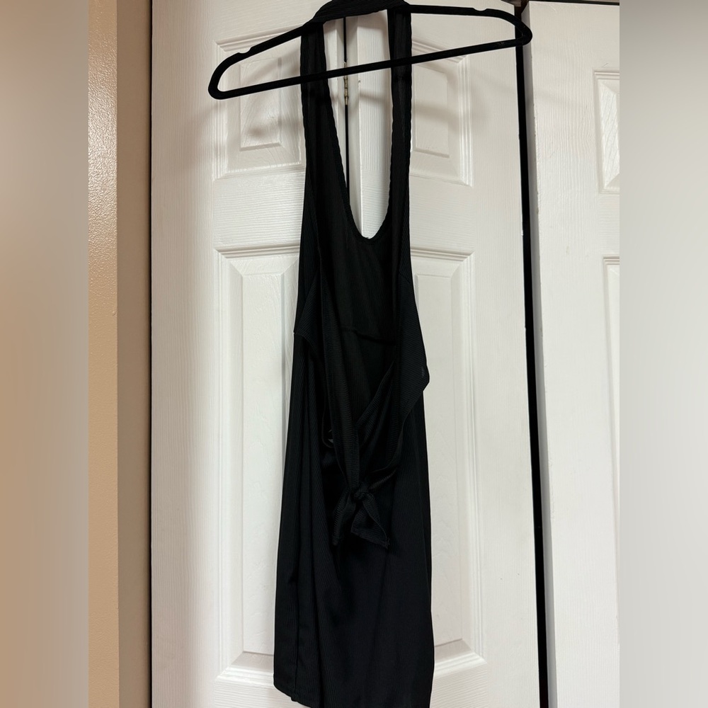 PrettyLittleThing Black Knit Top